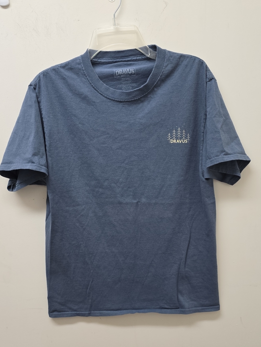 DRAVUS Men’s Short Sleeve T-Shirt in Slate Blue - Size M